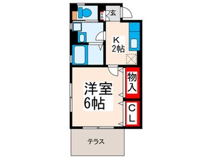 Ｕハイムの物件間取画像